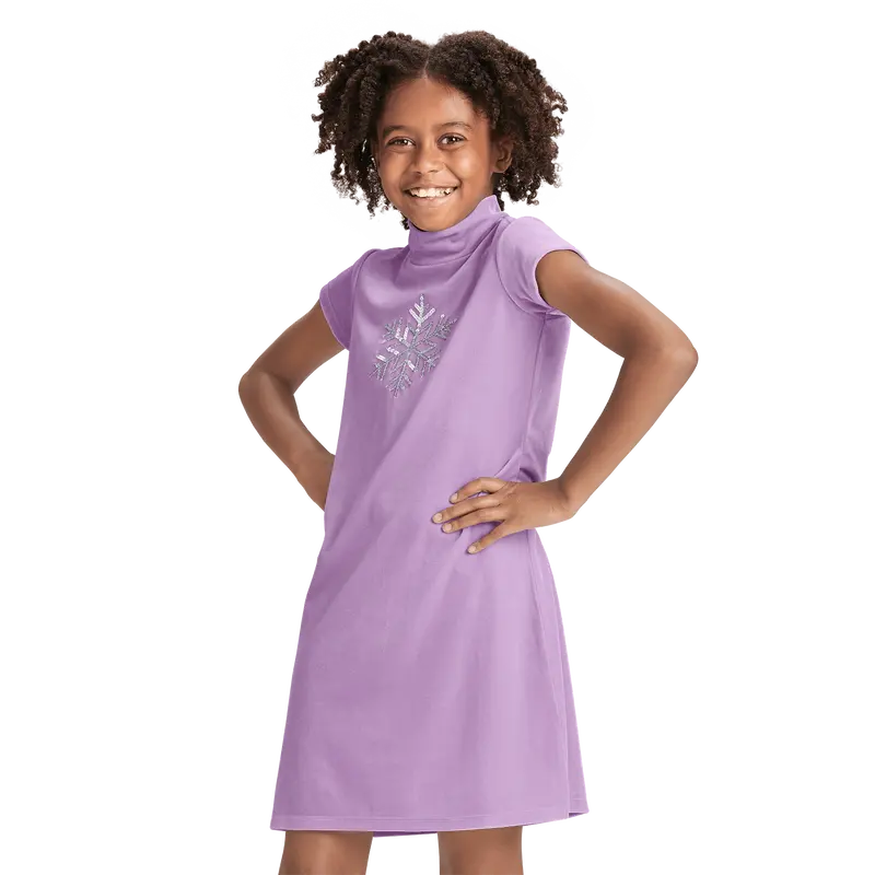 Soft As Snow Dress For Girls 1