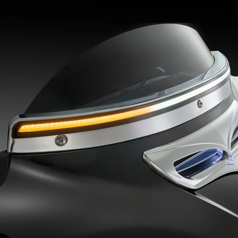 Solaire Led Lighted Windshield Trim 1