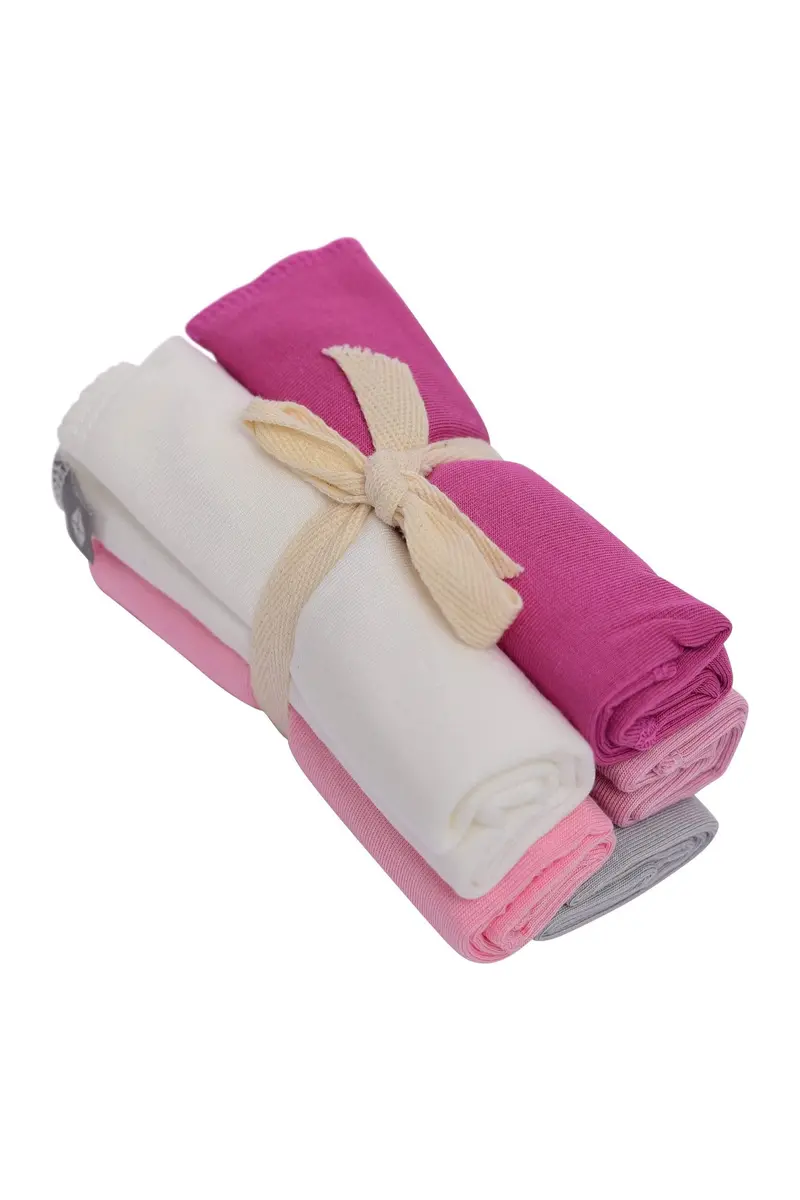 Solid Washcloth Combo 5-Pack In Pastel 1