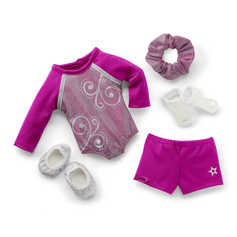 Somersault Sparkle Gymnastics Outfit For 18-Inch Dolls 1