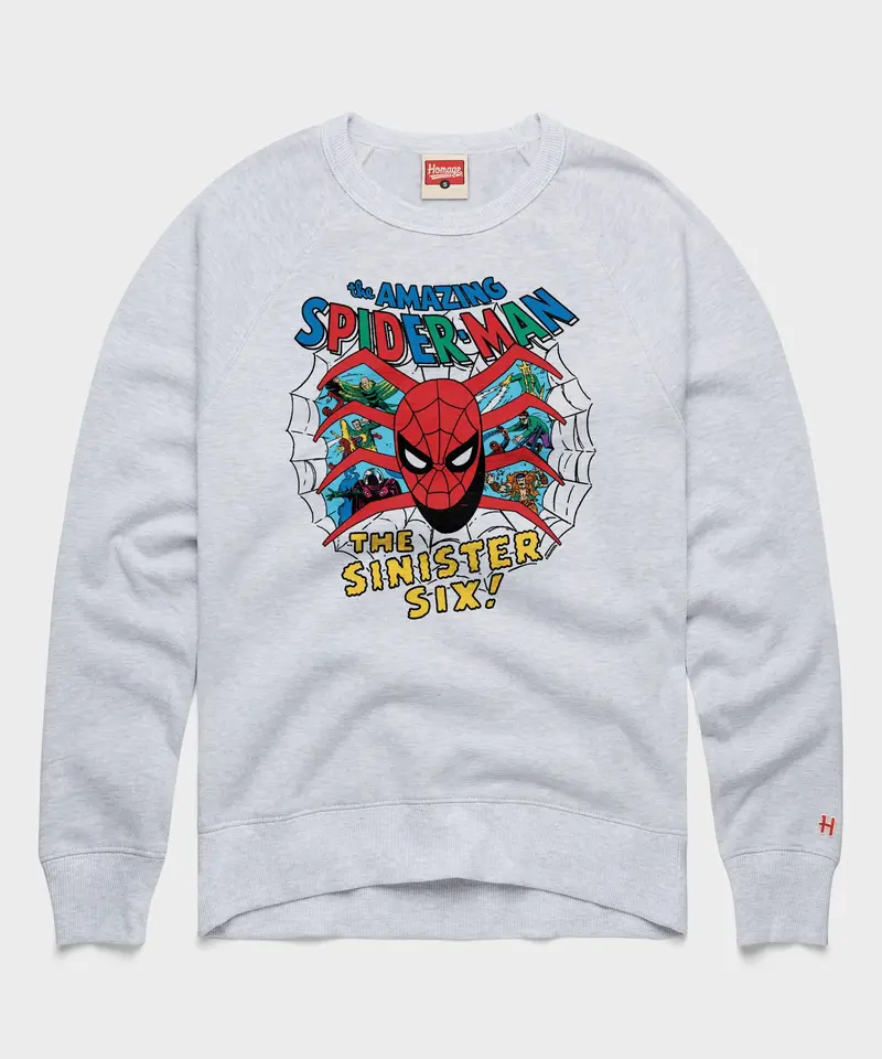 Spider-Man The Sinister Six Crewneck 1