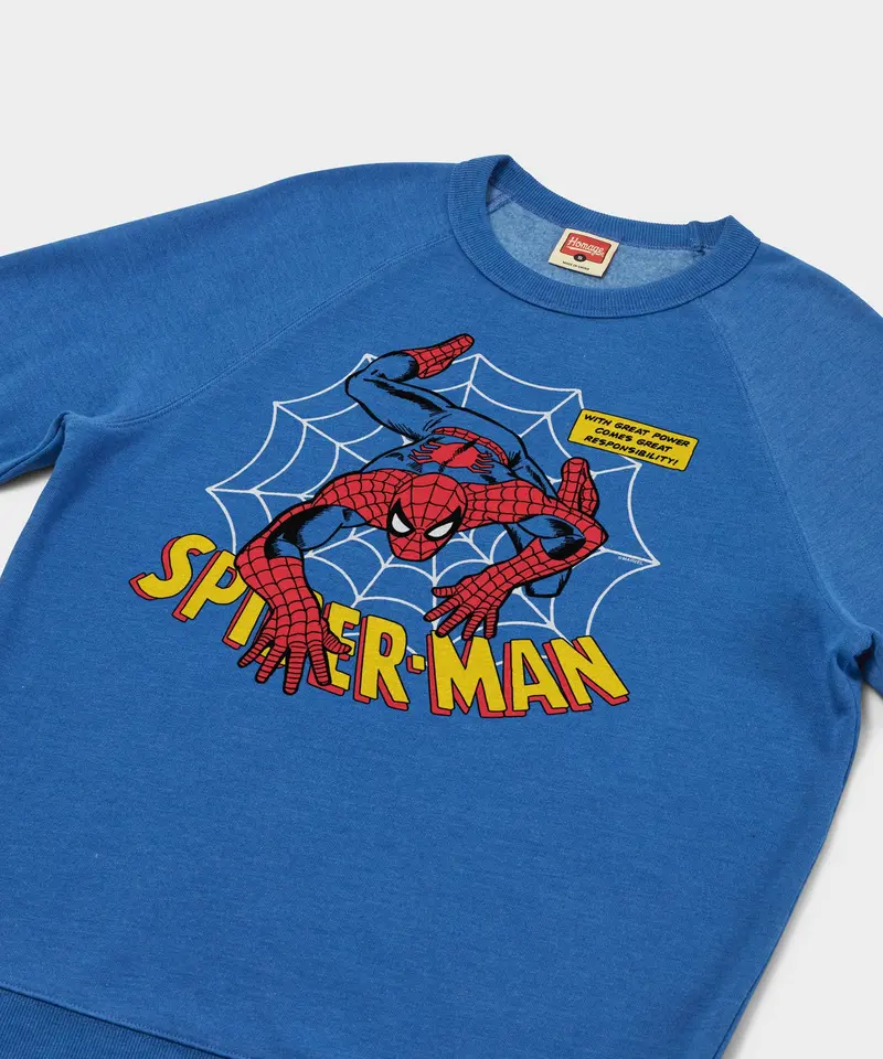 Spider-Man With Great Power Crewneck 2