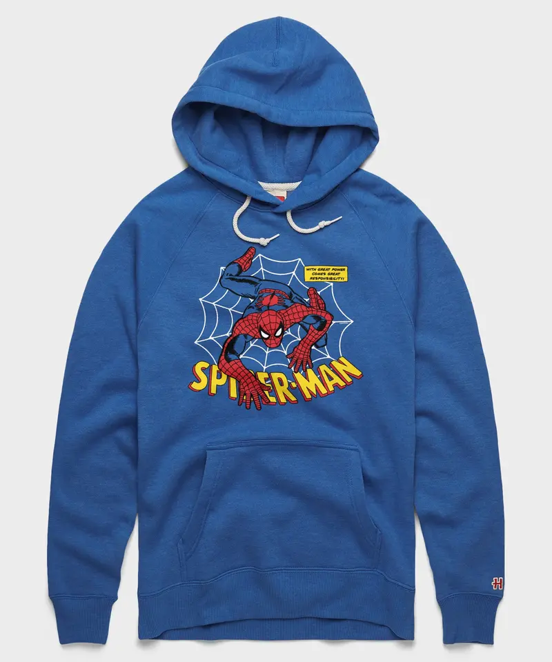 Spider-Man With Great Power Hoodie 1