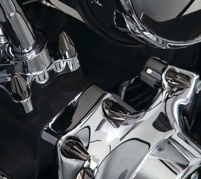 Spiked Twin Cam Engine Bolt Cover Kits 2