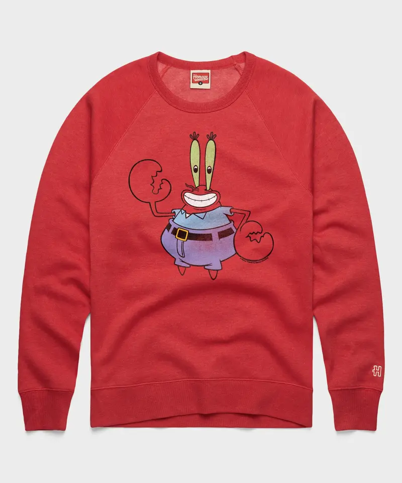 Spongebob Squarepants Mr. Krabs Crewneck 1