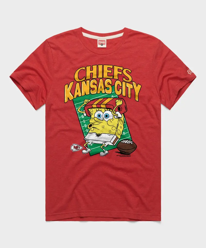 Spongebob Squarepants X Kansas City Chiefs 1