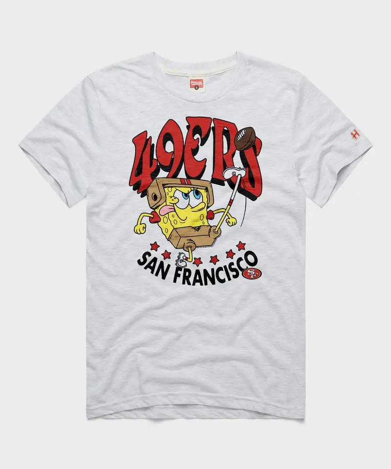Spongebob Squarepants X San Francisco 49Ers 1