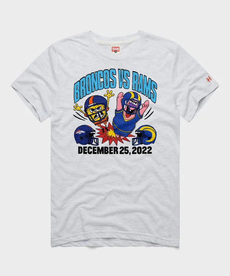 Spongebob X Broncos Vs Rams 2022 1
