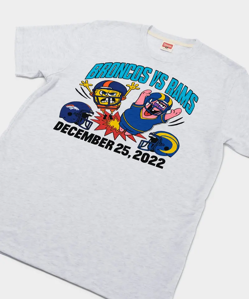 Spongebob X Broncos Vs Rams 2022 2