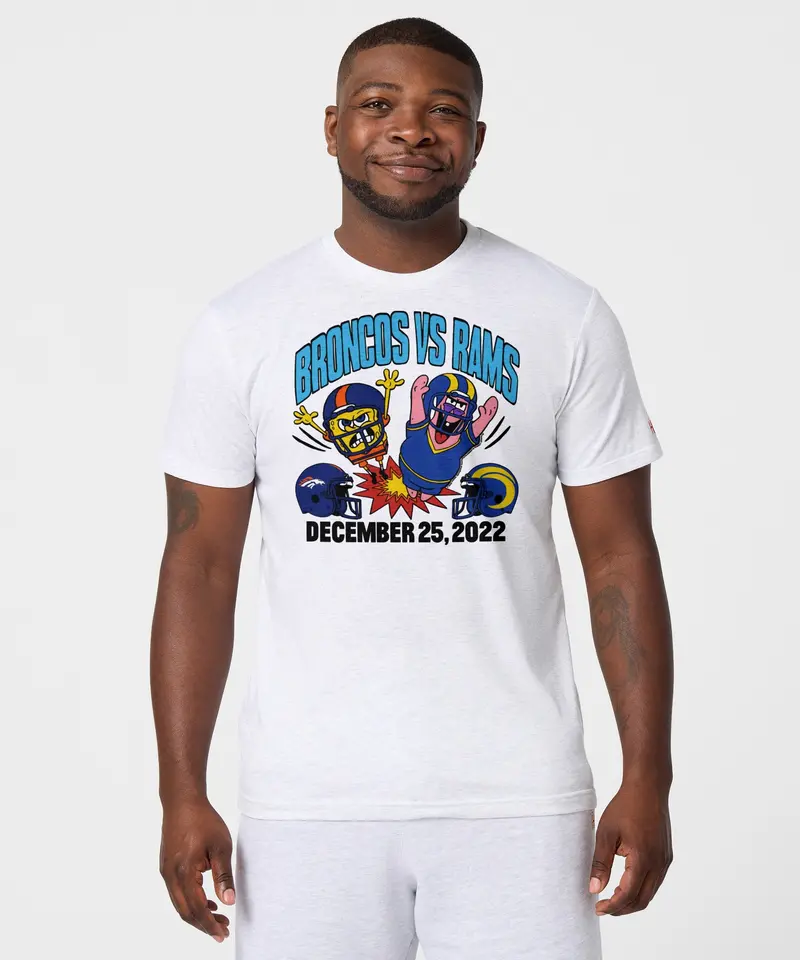 Spongebob X Broncos Vs Rams 2022 3