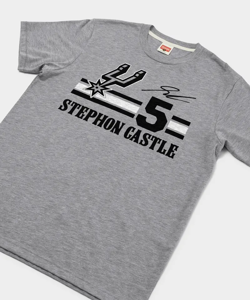 Spurs Stephon Castle Signature Jersey 2