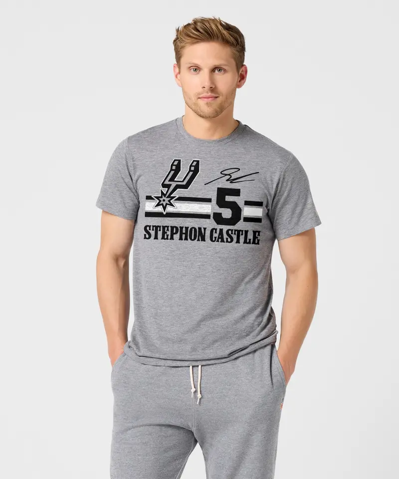 Spurs Stephon Castle Signature Jersey 3