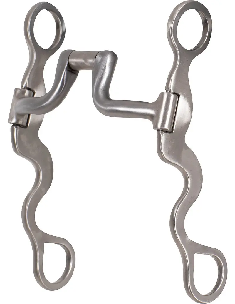 Square Hinge Port Bit, 8" Shank, Stainless Steel Design 1