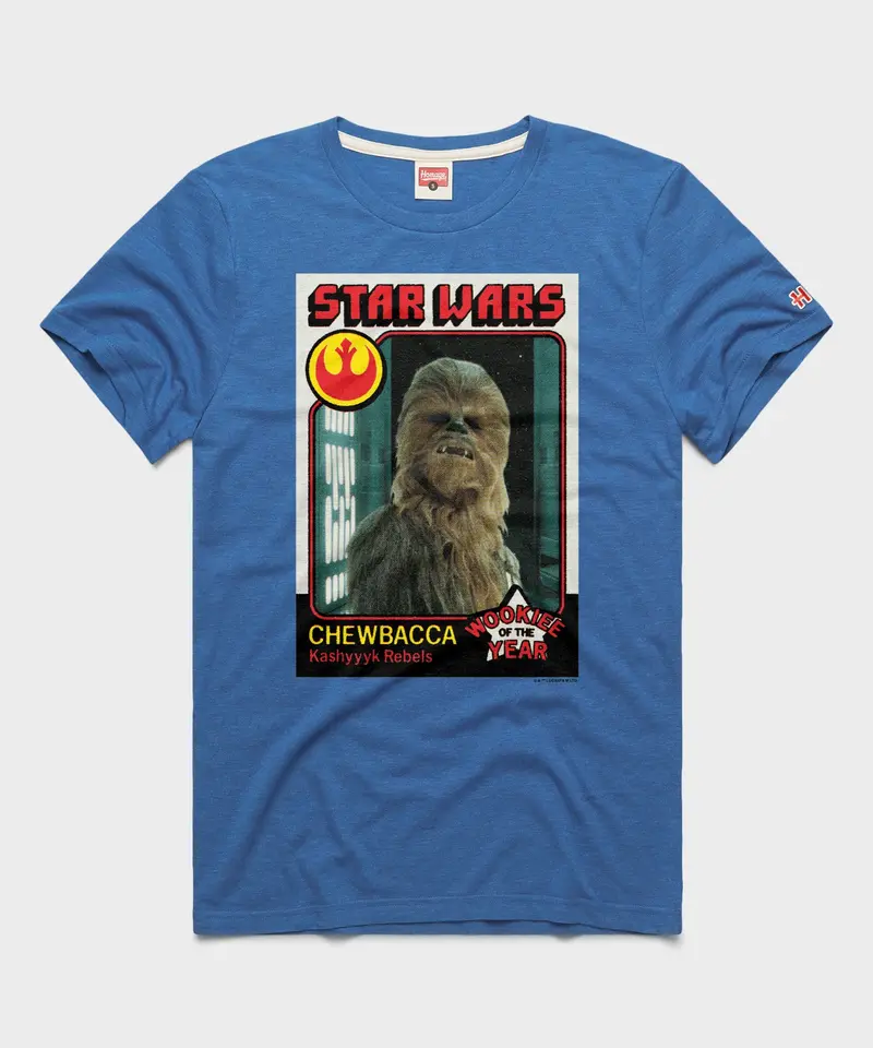 Star Wars Chewbacca Wookie Of The Year Card 1