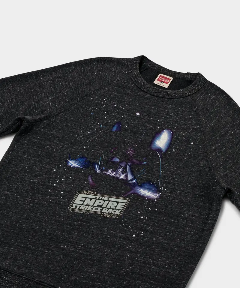 Star Wars Episode V The Empire Strikes Back Poster Crewneck 2