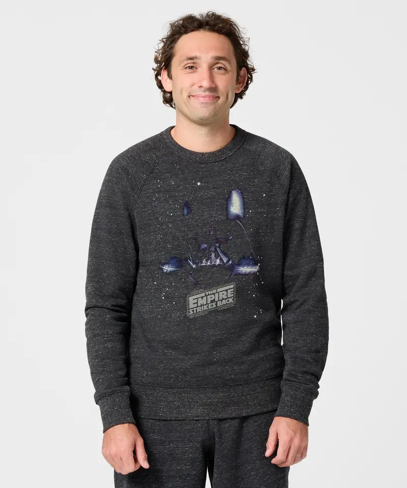 Star Wars Episode V The Empire Strikes Back Poster Crewneck 3