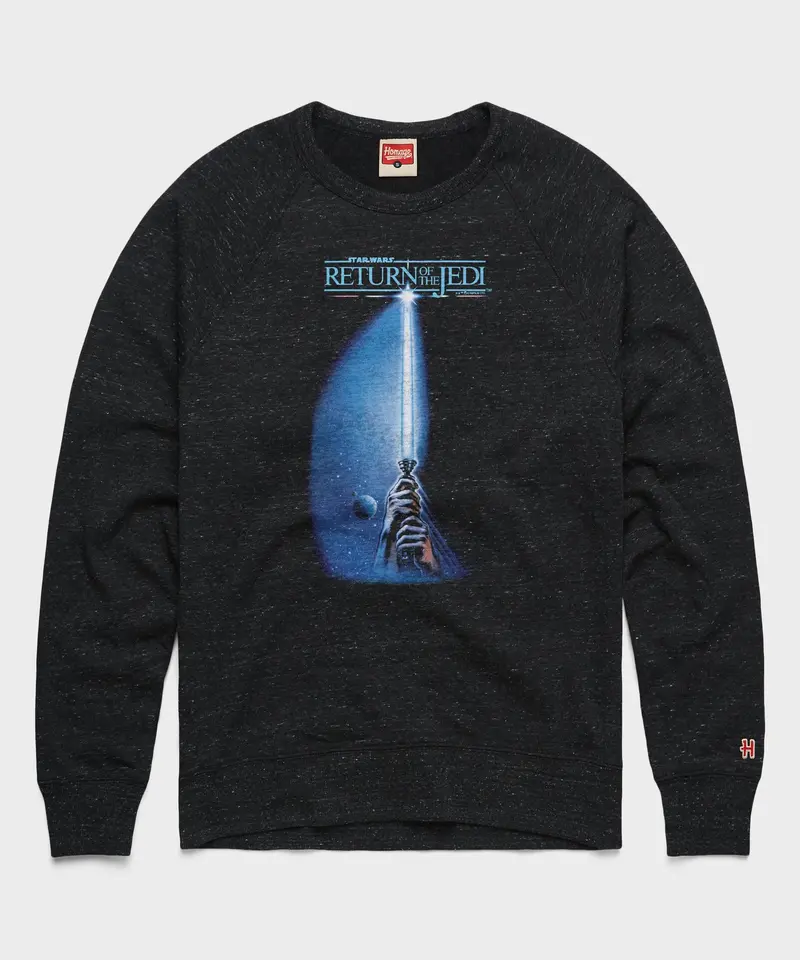 Star Wars Episode Vi Return Of The Jedi Poster Crewneck 1