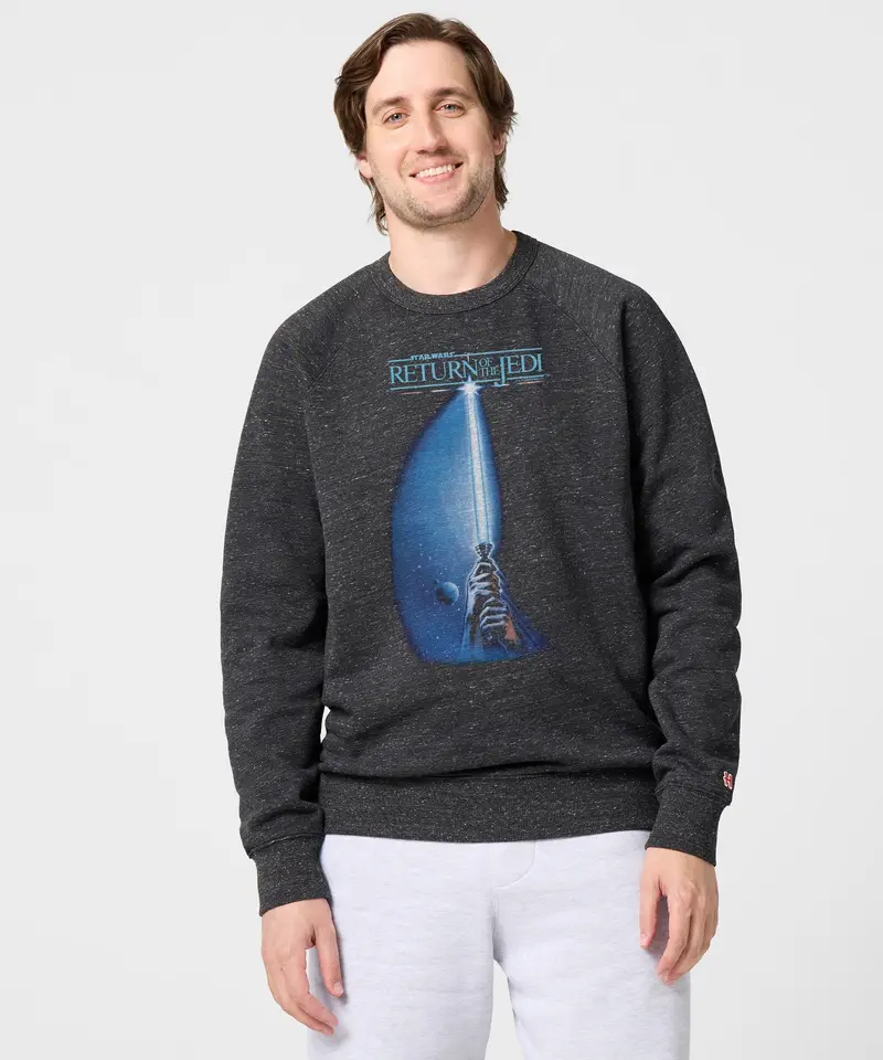 Star Wars Episode Vi Return Of The Jedi Poster Crewneck 3