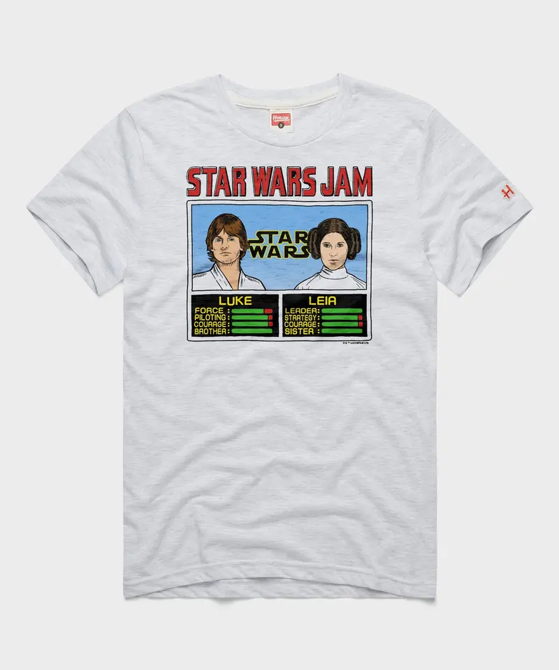 Star Wars Jam Luke And Leia 1