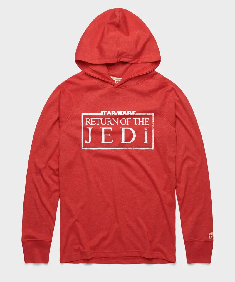 Star Wars Return Of The Jedi Logo Lightweight Hoodie 1