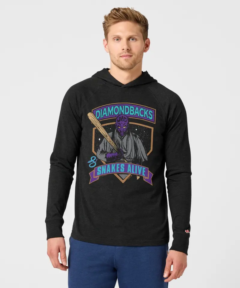 Star Wars X Arizona Diamondbacks Dark Side Lightweight Hoodie 3