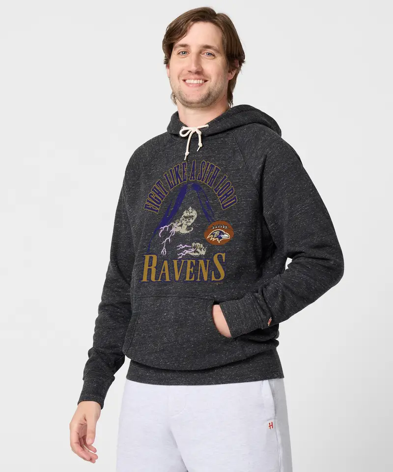 Star Wars X Baltimore Ravens Dark Side Hoodie 3