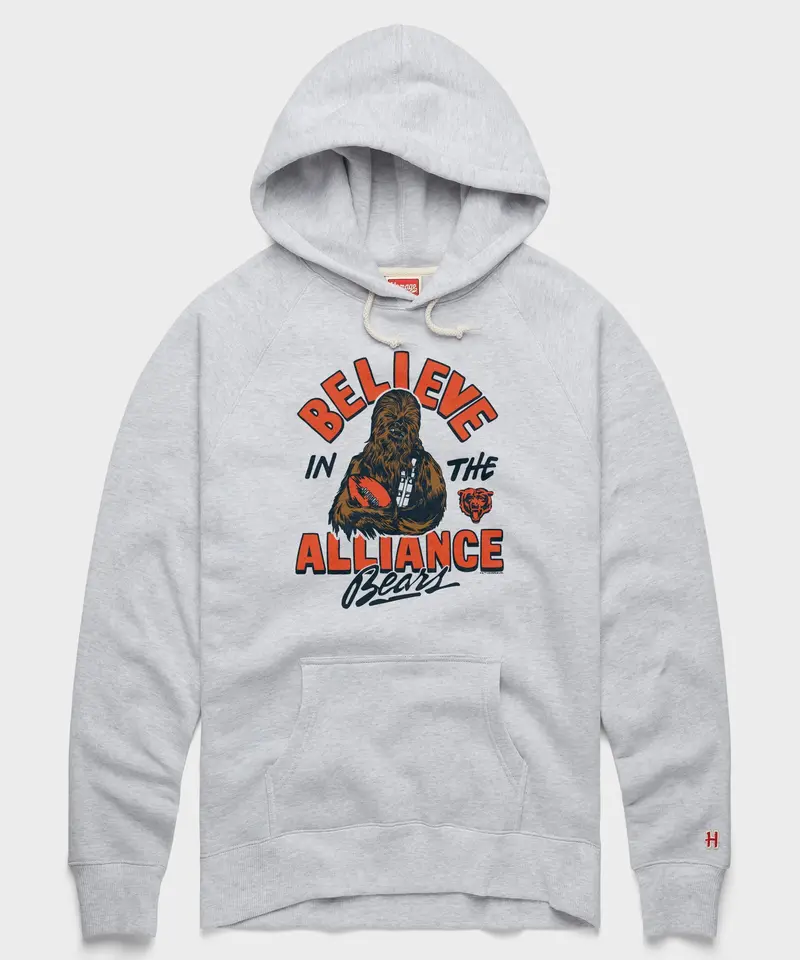 Star Wars X Chicago Bears Light Side Hoodie 1