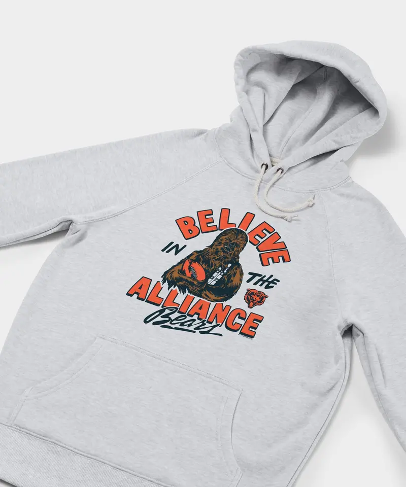 Star Wars X Chicago Bears Light Side Hoodie 2