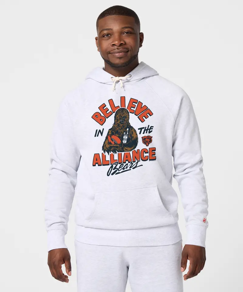 Star Wars X Chicago Bears Light Side Hoodie 3