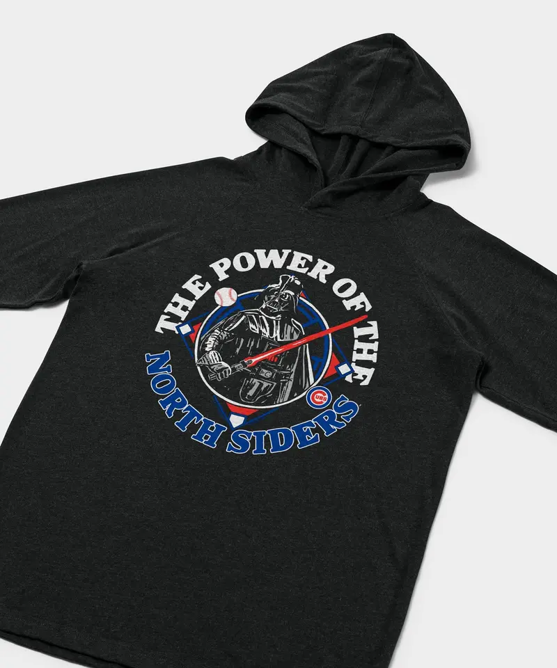 Star Wars X Chicago Cubs Dark Side Lightweight Hoodie 2