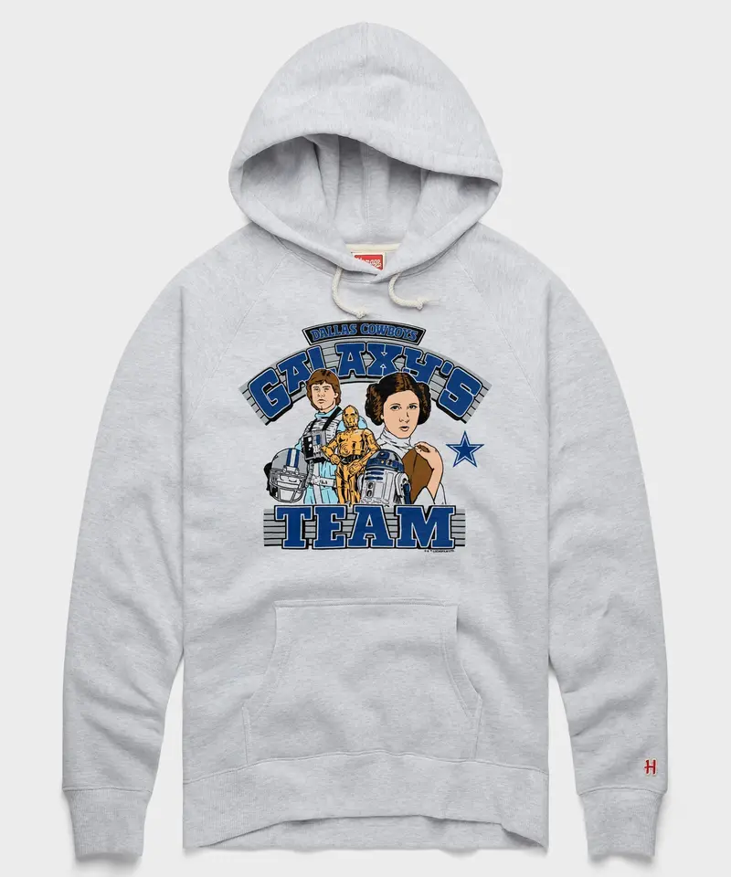 Star Wars X Dallas Cowboys Light Side Hoodie 1