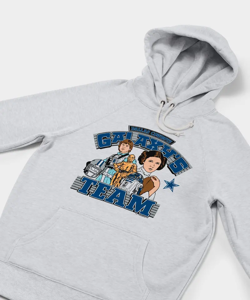 Star Wars X Dallas Cowboys Light Side Hoodie 2