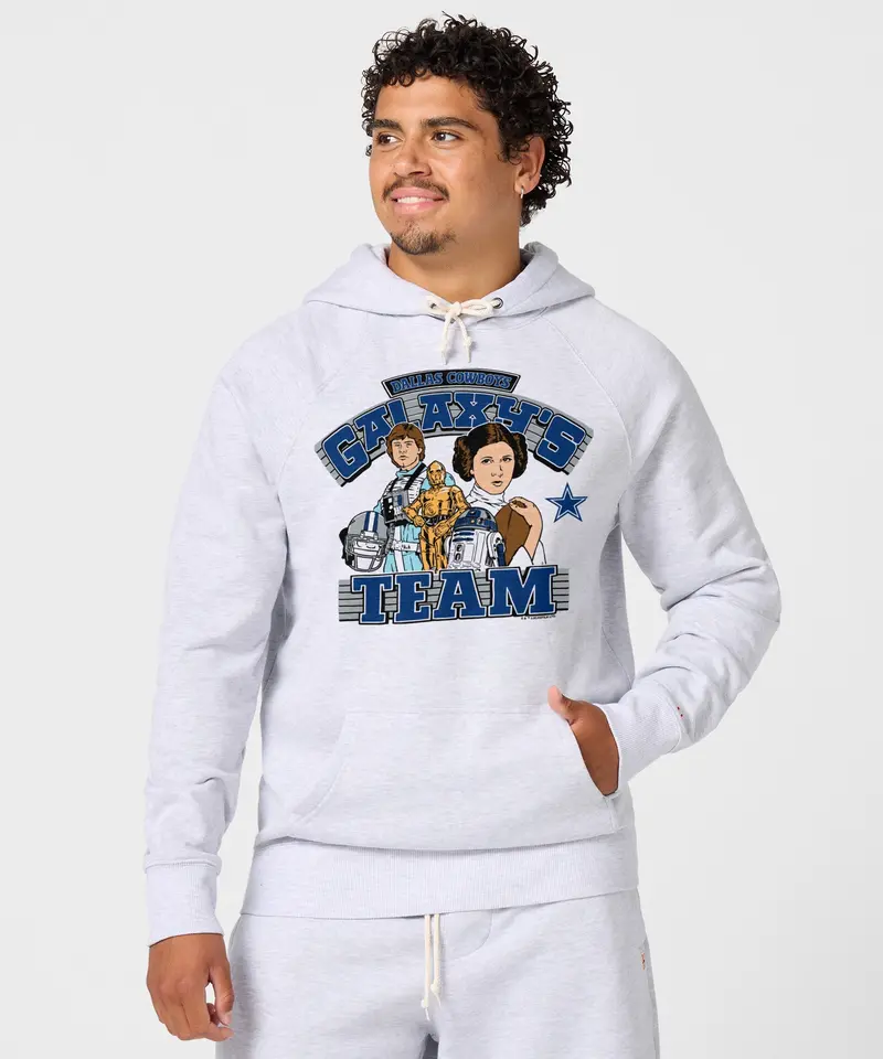 Star Wars X Dallas Cowboys Light Side Hoodie 3