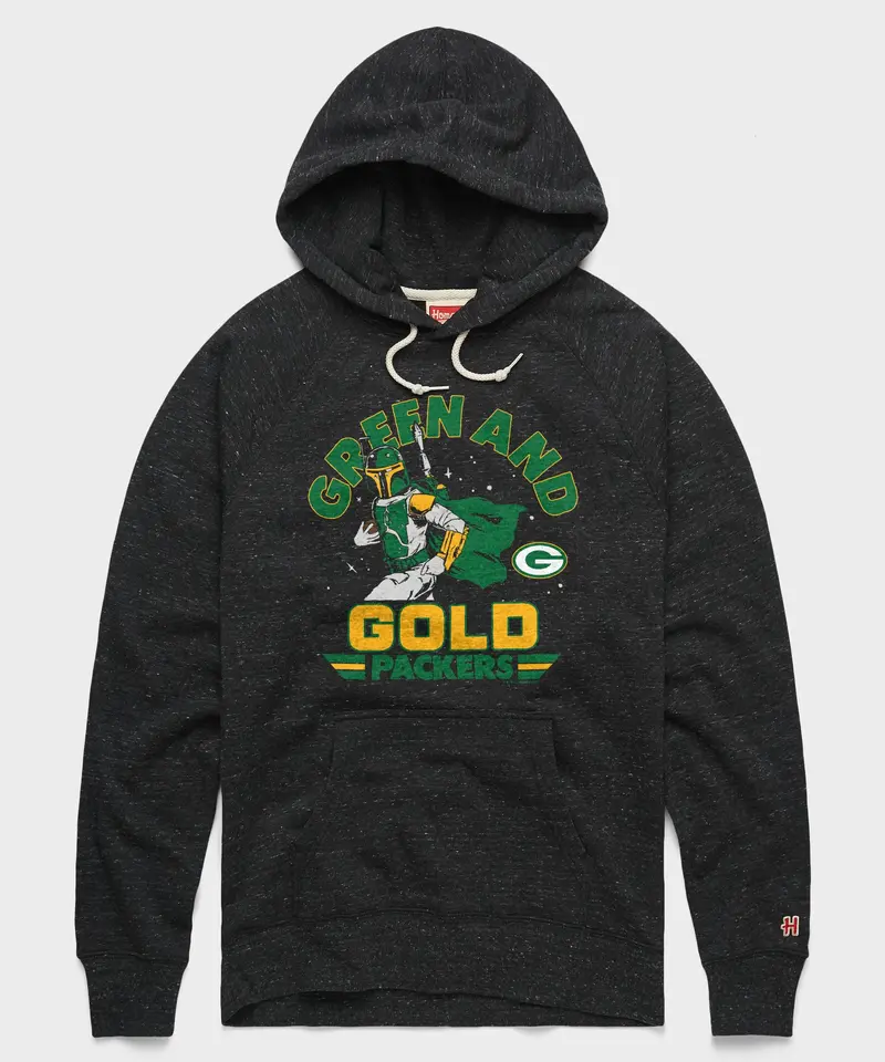 Star Wars X Green Bay Packers Dark Side Hoodie 1