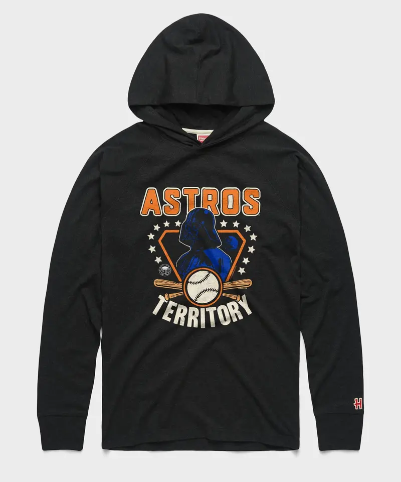 Star Wars X Houston Astros Dark Side Lightweight Hoodie 1