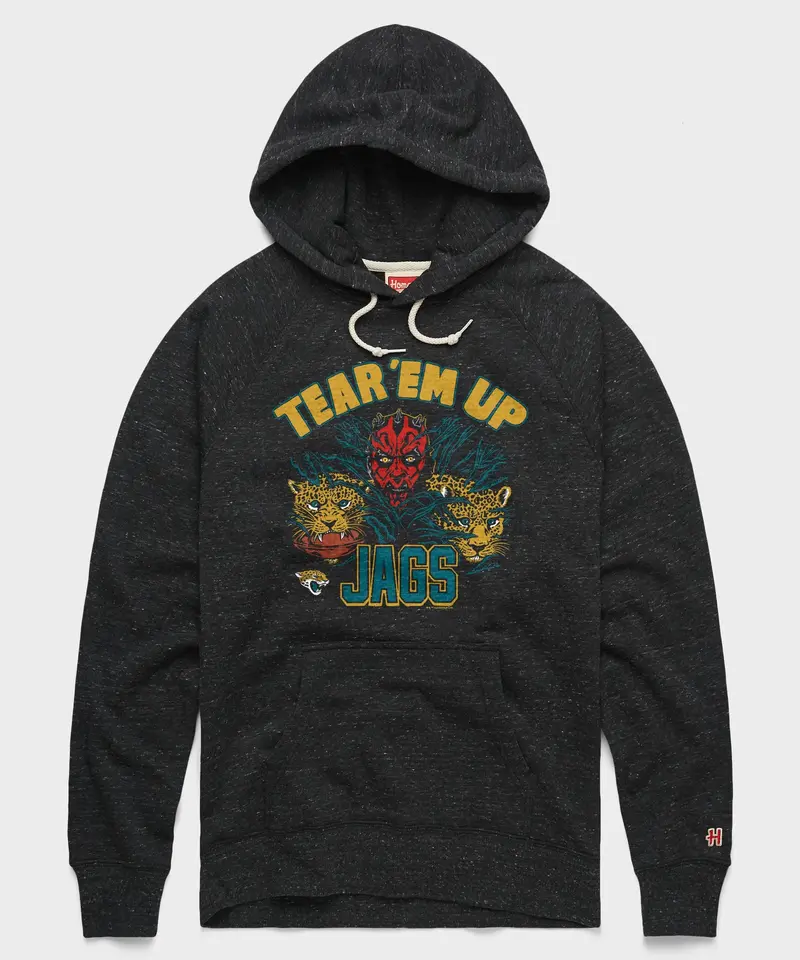 Star Wars X Jacksonville Jaguars Dark Side Hoodie 1