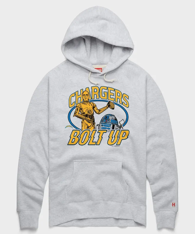 Star Wars X Los Angeles Chargers Light Side Hoodie 1