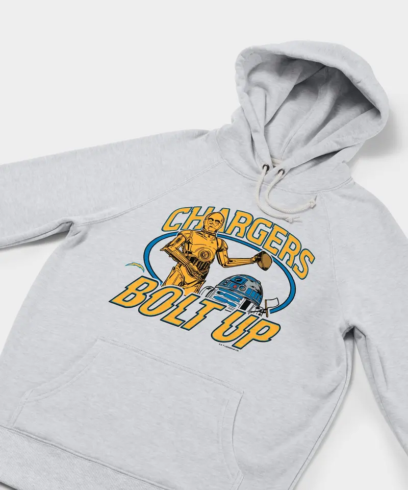 Star Wars X Los Angeles Chargers Light Side Hoodie 2