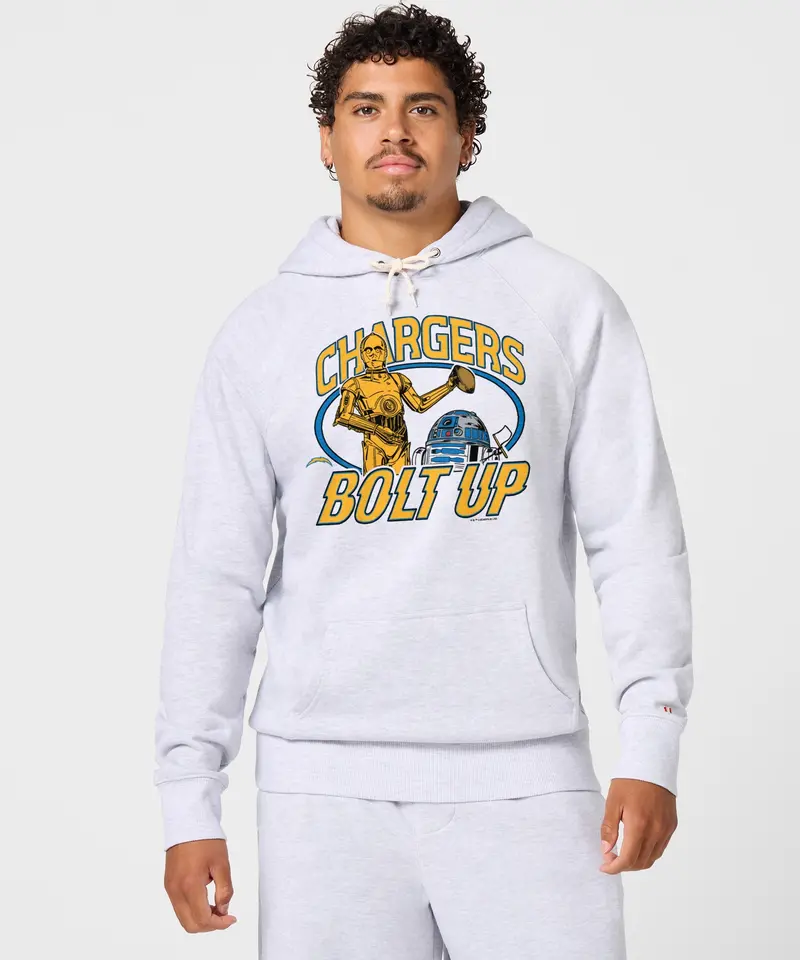 Star Wars X Los Angeles Chargers Light Side Hoodie 3