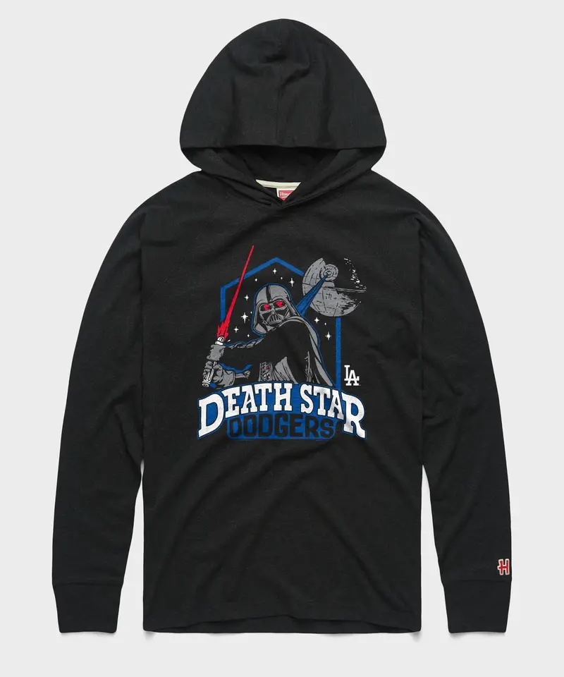 Star Wars X Los Angeles Dodgers Dark Side Lightweight Hoodie 1