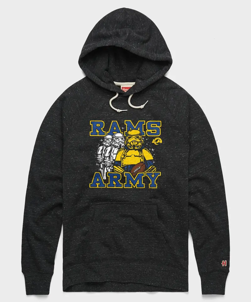 Star Wars X Los Angeles Rams Dark Side Hoodie 1