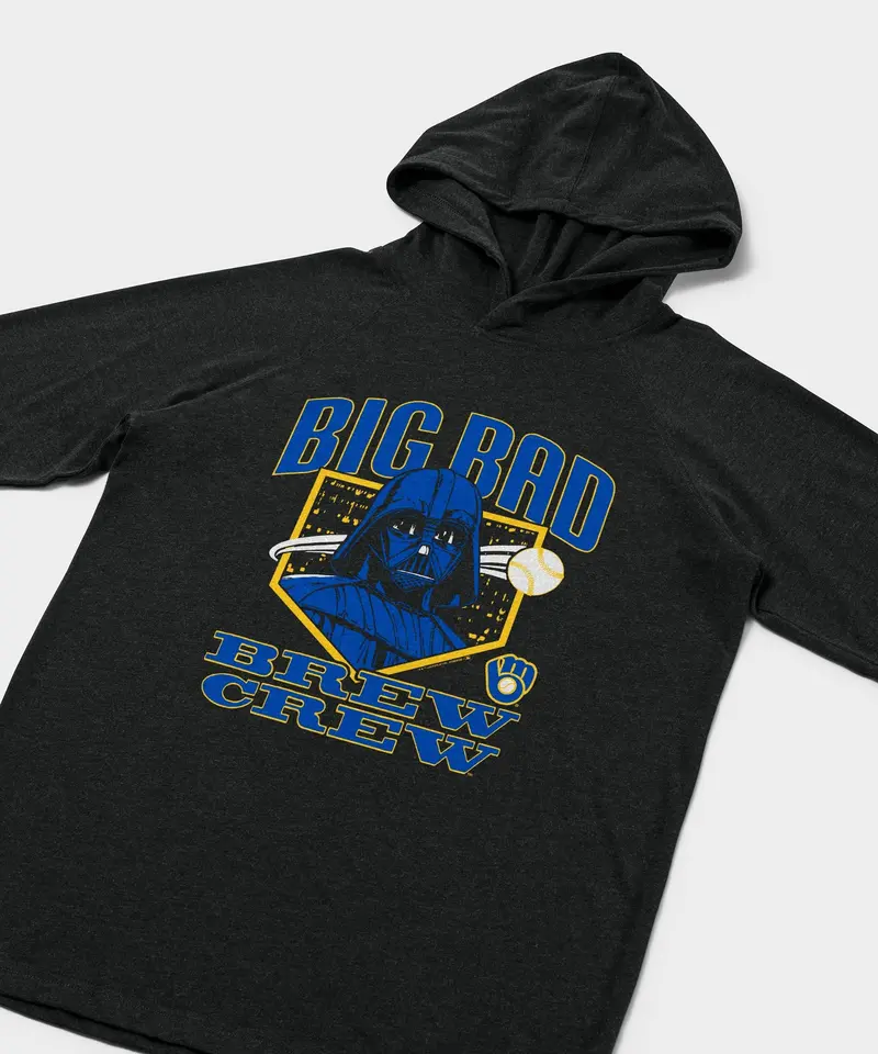 Star Wars X Milwaukee Brewers Dark Side Lightweight Hoodie 2