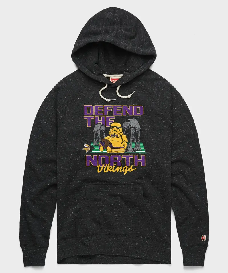 Star Wars X Minnesota Vikings Dark Side Hoodie 1
