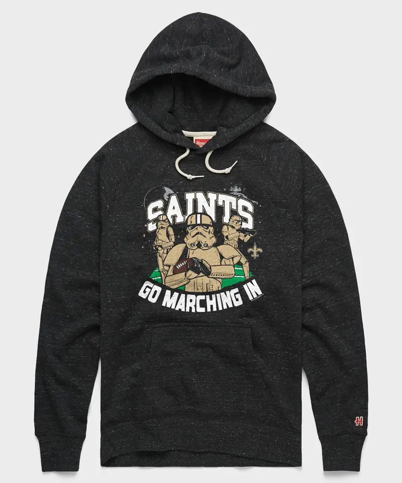 Star Wars X New Orleans Saints Dark Side Hoodie 1