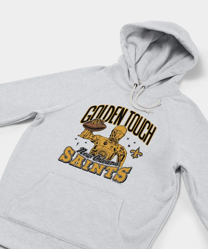 Star Wars X New Orleans Saints Light Side Hoodie 2