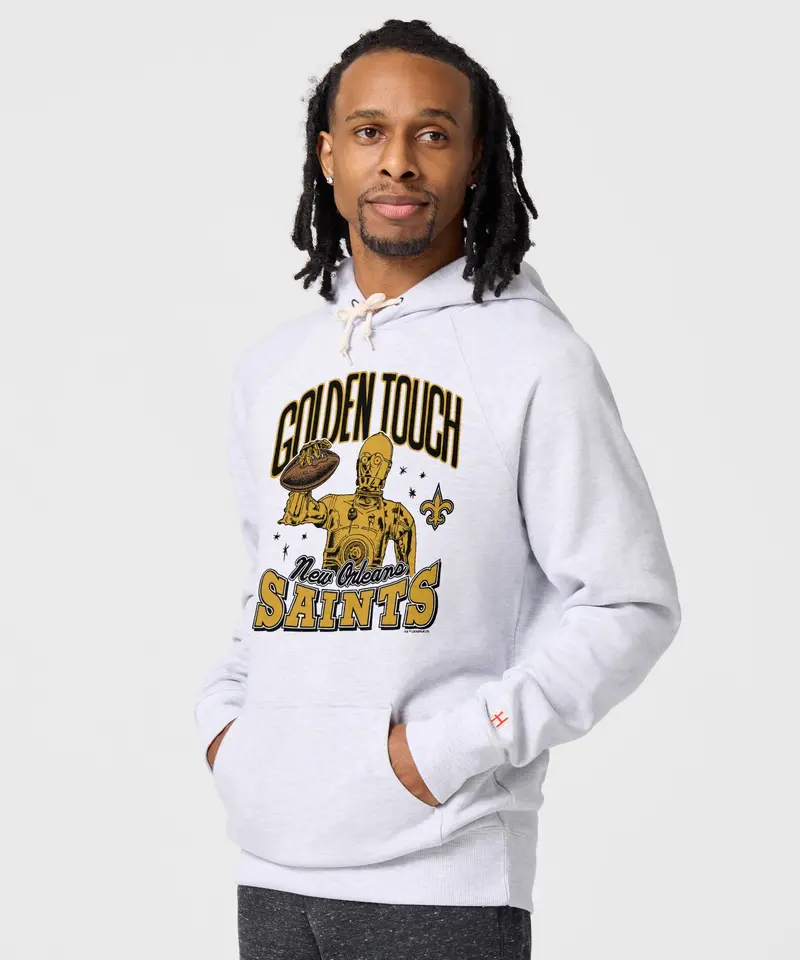 Star Wars X New Orleans Saints Light Side Hoodie 3