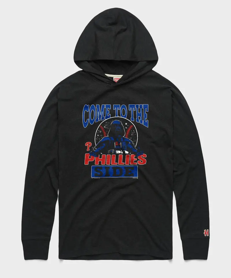 Star Wars X Philadelphia Phillies Dark Side Lightweight Hoodie 1