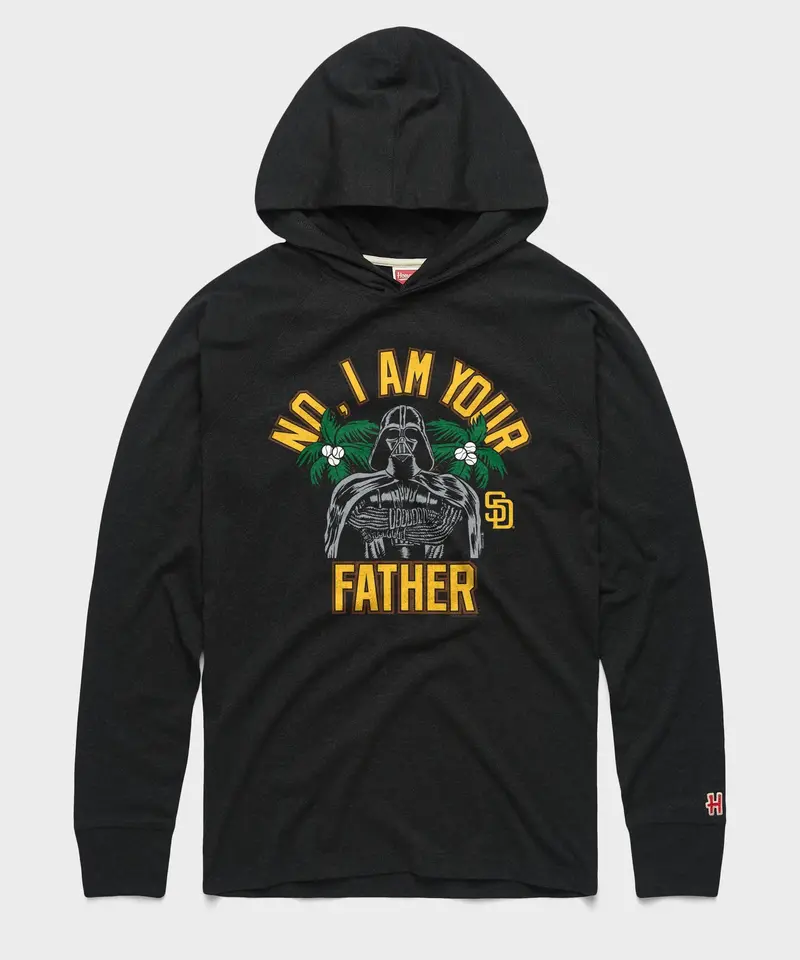 Star Wars X San Diego Padres Dark Side Lightweight Hoodie 1