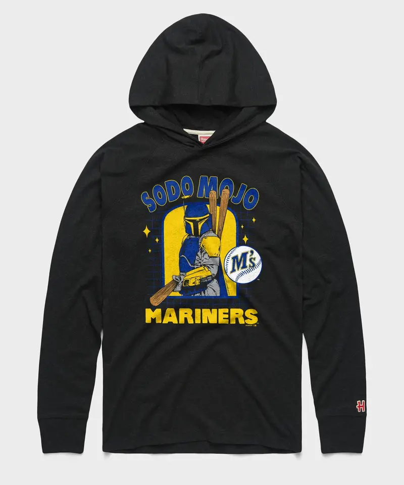 Star Wars X Seattle Mariners Dark Side Lightweight Hoodie 1