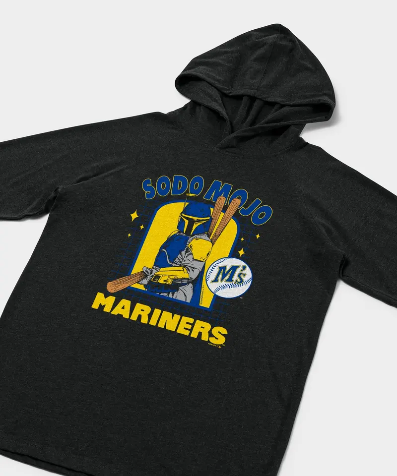 Star Wars X Seattle Mariners Dark Side Lightweight Hoodie 2